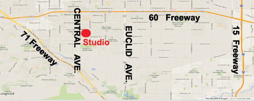 map surrounding studio