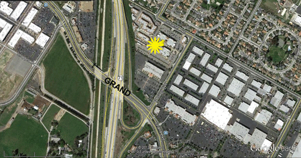 Freeway and access to milonga